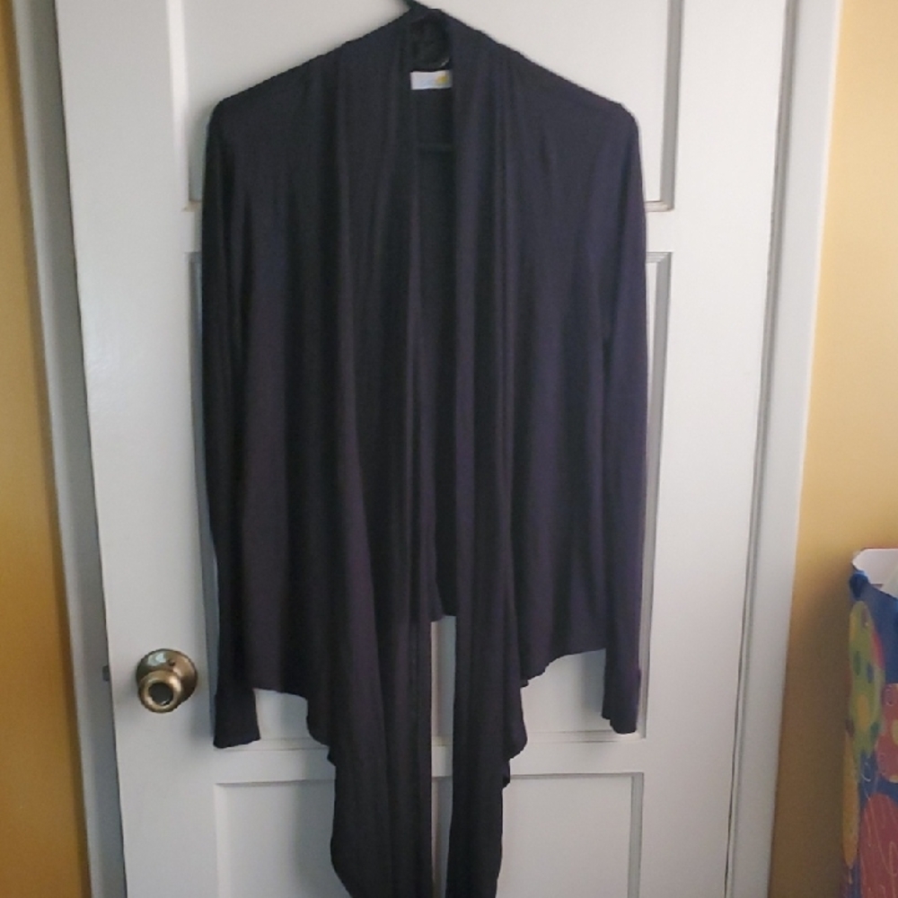 C&C California Black Open Front Jacket